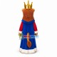 Wise King Lion In King Outfit Mascot Costume Wise King Lion In King Outfit Mascot Costume