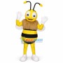 Happy Cartoon Hornet Bee Mascot Costume 