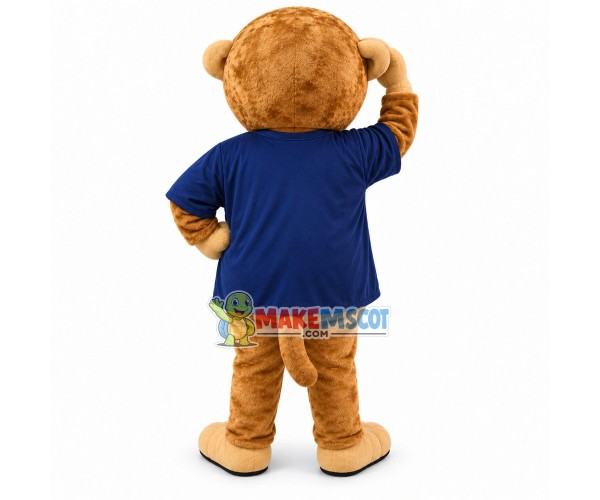 Optimistic Monkey Mascot Costume Optimistic Monkey Mascot Costume
