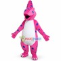 Pink Parasaurolophus Mascot Adult Costume	