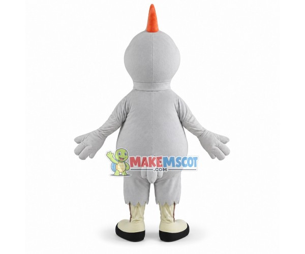 Cool White Rooster With Sunglasses Mascot Costume Cool White Rooster With Sunglasses Mascot Costume