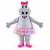 Ballerina Hippo Mascot Costume 