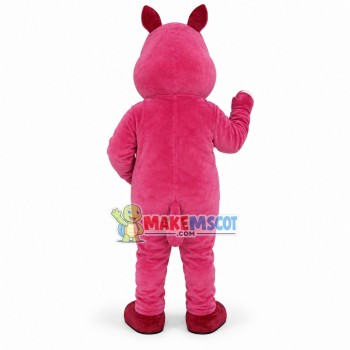 Pink Rhino Lightweight Mascot Costume Pink Rhino Lightweight Mascot Costume