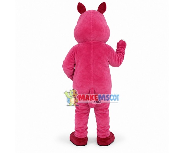 Pink Rhino Lightweight Mascot Costume Pink Rhino Lightweight Mascot Costume