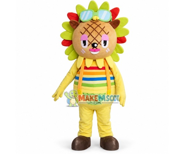 Individuality Cartoon Sunflower Man Mascot Costume Individuality Cartoon Sunflower Man Mascot Costume