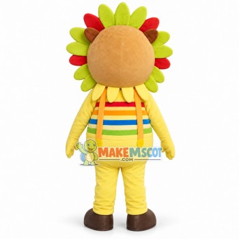 Individuality Cartoon Sunflower Man Mascot Costume Individuality Cartoon Sunflower Man Mascot Costume
