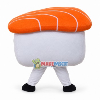 Deluxe Cartoon Salmon Sushi Lightweight Mascot Costume Deluxe Cartoon Salmon Sushi Lightweight Mascot Costume