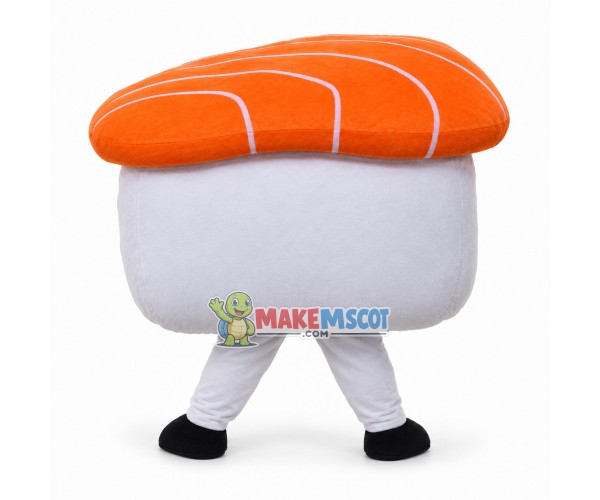 Deluxe Cartoon Salmon Sushi Lightweight Mascot Costume Deluxe Cartoon Salmon Sushi Lightweight Mascot Costume