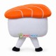 Deluxe Cartoon Salmon Sushi Lightweight Mascot Costume Deluxe Cartoon Salmon Sushi Lightweight Mascot Costume