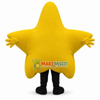 Deluxe Cartoon Yellow Star Mascot Costume Deluxe Cartoon Yellow Star Mascot Costume