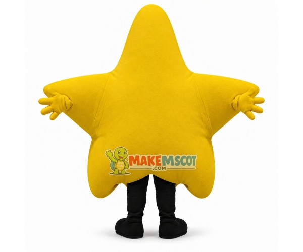 Deluxe Cartoon Yellow Star Mascot Costume Deluxe Cartoon Yellow Star Mascot Costume