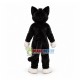 Lovely White & Back Cat Mascot Costume Lovely White & Back Cat Mascot Costume