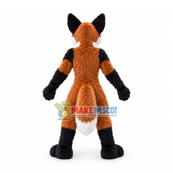 Brown Fox Mascot Costume