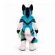 Blue & Back & White Husky Dog Mascot Costume Blue & Back & White Husky Dog Mascot Costume