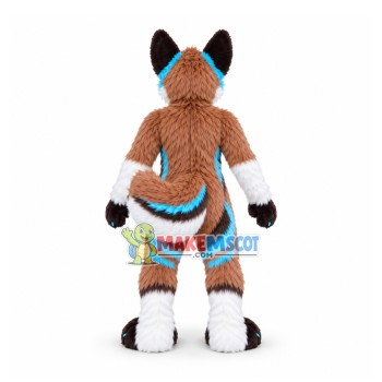 Dog Fox Wolf Realistic Mascot Costume Dog Fox Wolf Realistic Mascot Costume