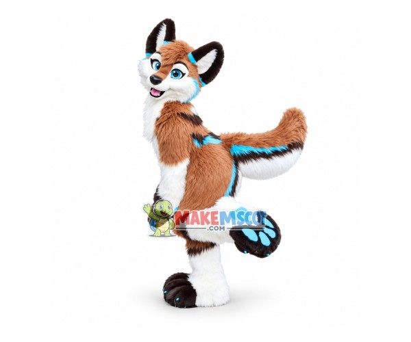 Dog Fox Wolf Realistic Mascot Costume Dog Fox Wolf Realistic Mascot Costume