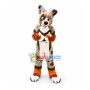 Happy Husky Dog Wolf Mascot Costume