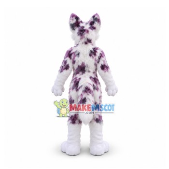 Happy Wolf Dog Mascot Costume