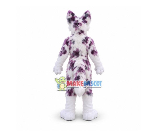 Happy Wolf Dog Mascot Costume