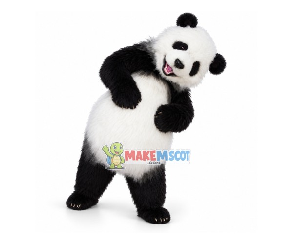 Deluxe Panda Mascot Costume