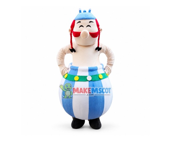 Obelix Mascot Costume Obelix Mascot Costume