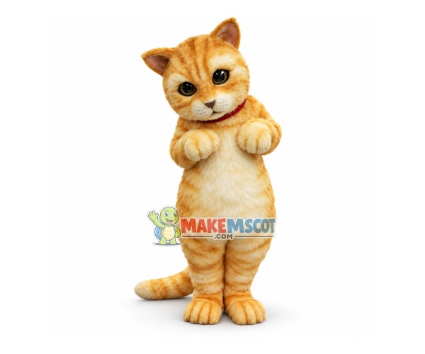 Lovely Realistic Cat Mascot Costume Lovely Realistic Cat Mascot Costume