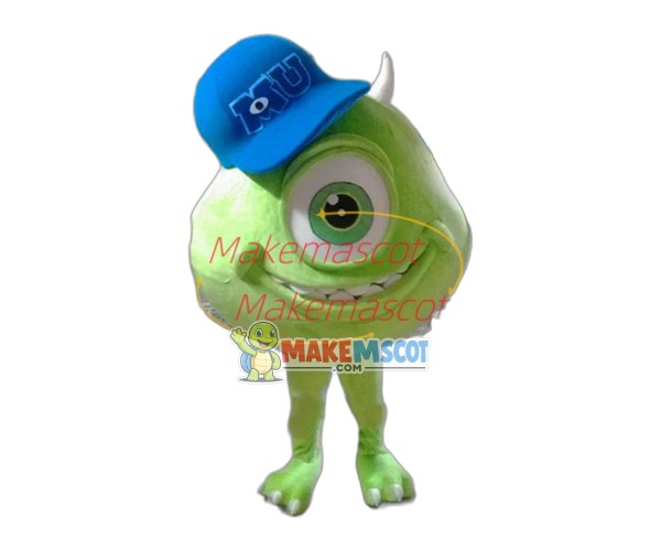 Mike Wazowski Mascot Costume Mike Wazowski Mascot Costume
