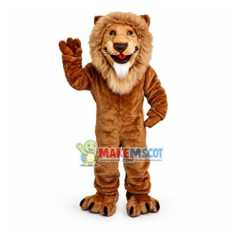 Happy Lion Mascot Costume Happy Lion Mascot Costume