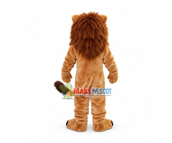 Friendly Lion Mascot Costume Friendly Lion Mascot Costume