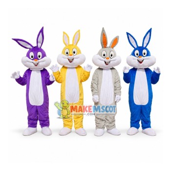 Adult Bugs Bunny Rabbit Mascot Costume