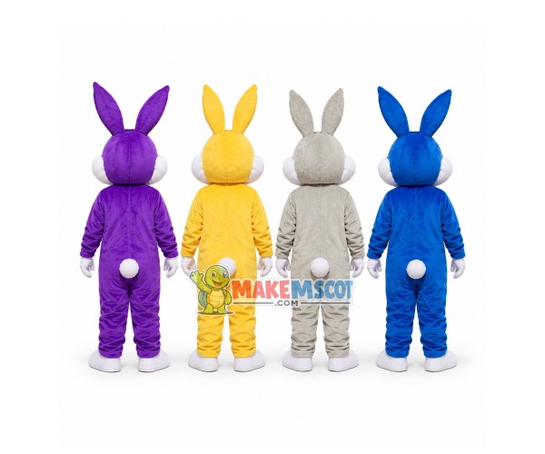 Adult Bugs Bunny Rabbit Mascot Costume Adult Bugs Bunny Rabbit Mascot Costume