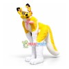 Yellow Husky Dog Mascot Costume