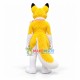 Yellow Husky Dog Mascot Costume Yellow Husky Dog Mascot Costume