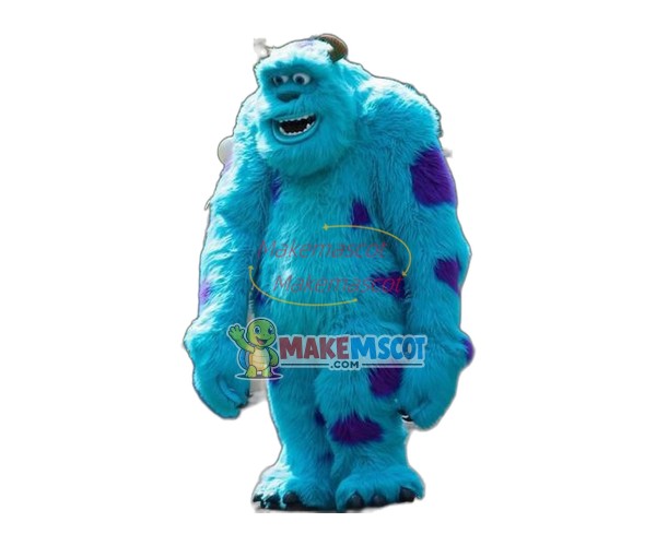Monster Sully Mascot Costume Monster Sully Mascot Costume