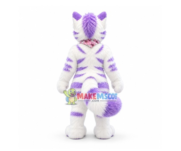 Cat Girl Realistic Mascot Costume Cat Girl Realistic Mascot Costume