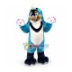 Cute Blue Bunny Mascot Costume Cute Blue Bunny Mascot Costume