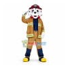 Professional Lightweight Fire Dog Mascot Costume