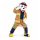 Professional Lightweight Fire Dog Mascot Costume