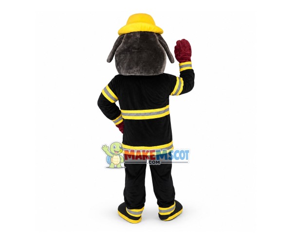 Professional Fire Bulldog Mascot Costume