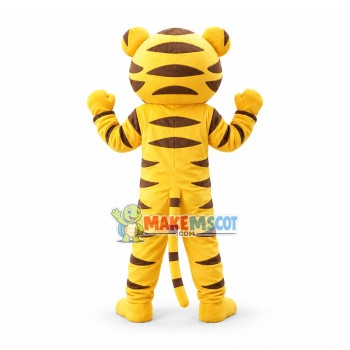 Tiger Adult Mascot Costume Tiger Adult Mascot Costume