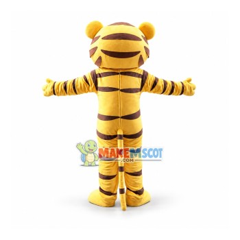 Tiger Adult Mascot Costume Tiger Adult Mascot Costume