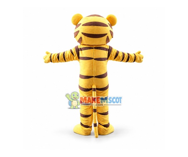 Tiger Adult Mascot Costume Tiger Adult Mascot Costume
