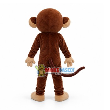 Friendly Monkey Mascot Costume