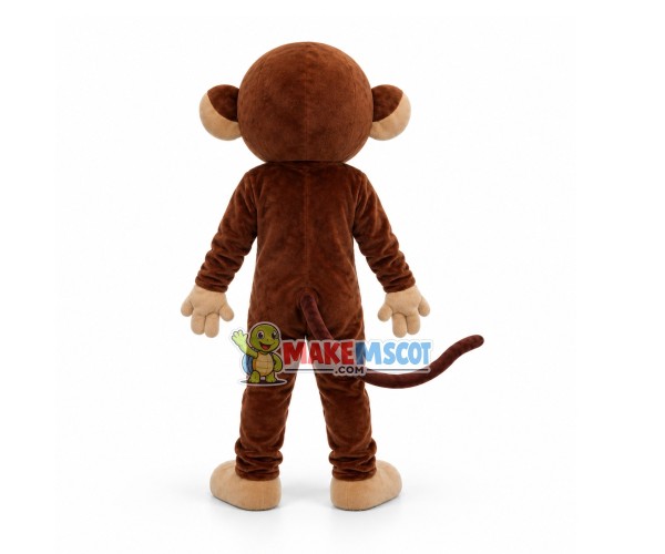 Friendly Monkey Mascot Costume Friendly Monkey Mascot Costume