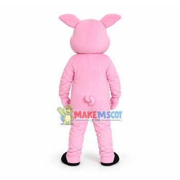 Cute Pink Pig Mascot Costume