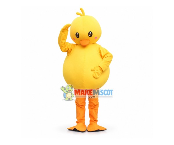 Yellow Duck Mascot Costume Yellow Duck Mascot Costume