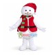Adult Snowman Mascot Costume Adult Snowman Mascot Costume