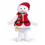 Adult Snowman Mascot Costume