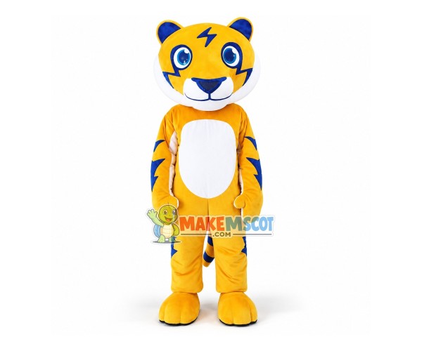 Friendly Tiger Mascot Costume Friendly Tiger Mascot Costume
