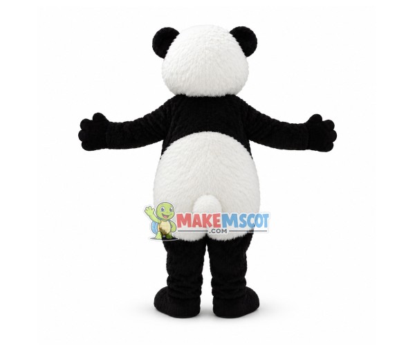 Friendly Panda Mascot Costume for Adults